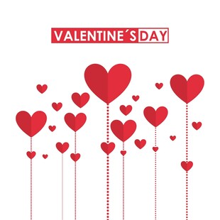 情人节爱心装饰图案