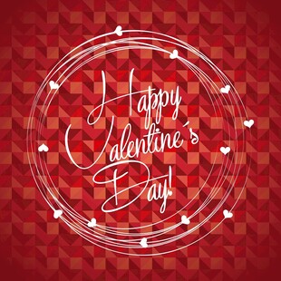 情人节快乐背景图