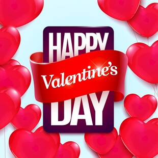 情人节快乐装饰图