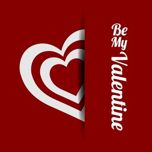 情人节爱心主题设计图