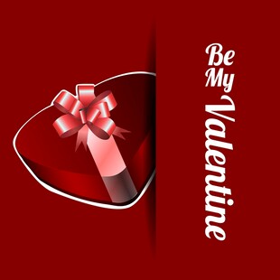 情人节心形礼盒香水