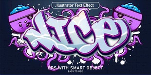 炫酷街头涂鸦艺术设计