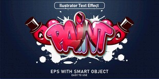 动感涂鸦艺术字体设计