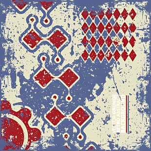 复古几何图案装饰艺术