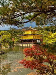 金阁寺秋景