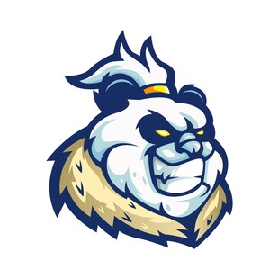 愤怒熊猫吉祥物形象