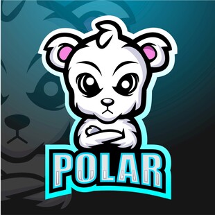 极地小熊标志