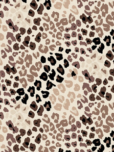 豹纹图案纹理布料设计图