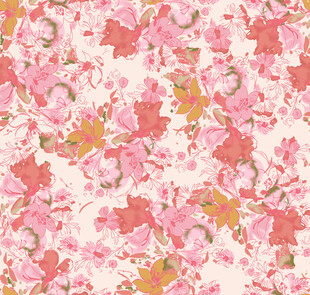 粉色花卉图案纹理背景