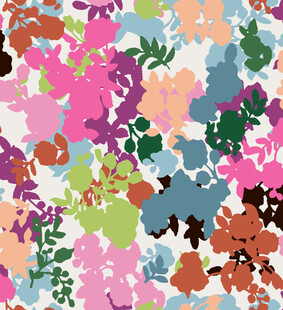 多彩花卉图案缤纷视觉盛宴