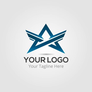 星形翼型标志设计