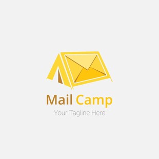 Mail Camp创意标志设计