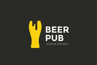 啤酒酒吧标志设计