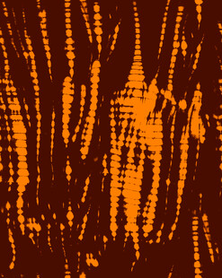 橙棕相间条纹纹理图案