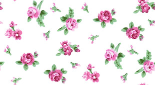 粉色花卉图案背景