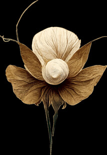 复古风格手工制作花朵