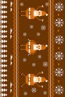 圣诞主题条纹图案背景