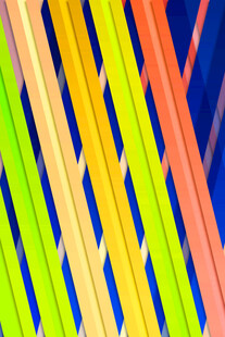 多彩条纹几何图案背景
