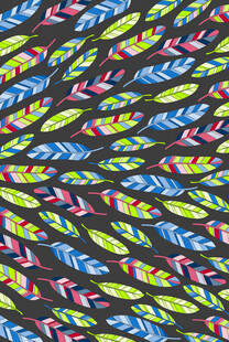 多彩几何图案纹理背景