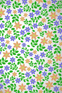 多彩花卉图案背景