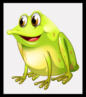 可爱青蛙卡通形象