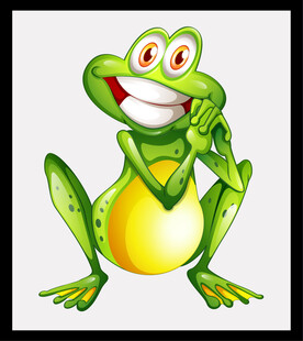 可爱青蛙卡通形象