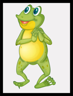 可爱青蛙卡通形象