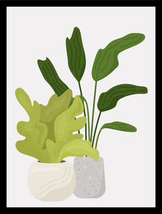 简约风室内绿植盆栽组合