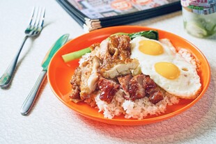 美味鸡肉蛋盖饭