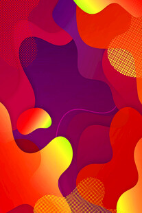 多彩抽象流体图案背景