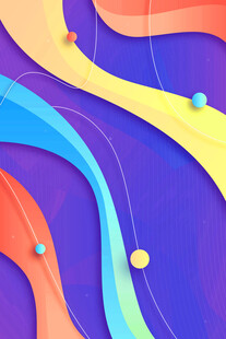 多彩流体抽象艺术图案