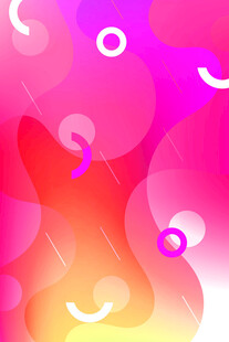 梦幻渐变色彩抽象背景图