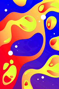 抽象流体艺术图案