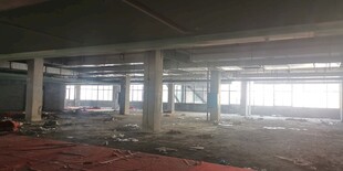 空旷在建室内空间场景