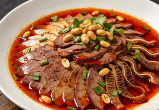 红油凉拌牛杂拼盘