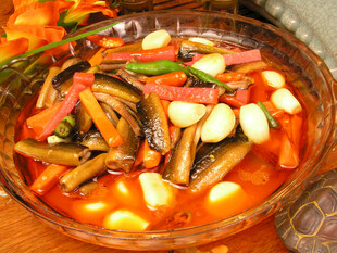 美味香辣毛血旺