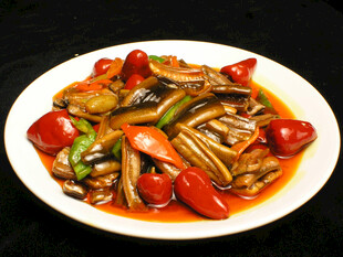 番茄炒茄子