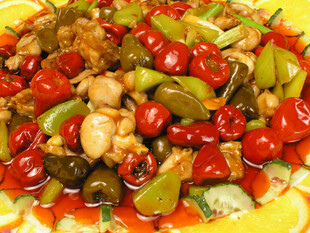 香辣多彩爆炒牛蛙