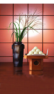 日式禅意室内插花摆件