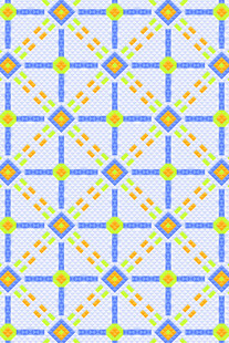 几何图案彩色无缝背景图