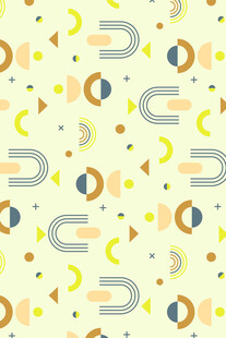 几何图案无缝背景图