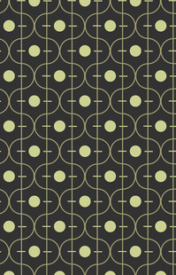 几何圆点黑色背景图案