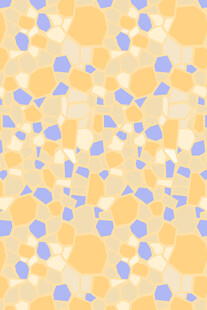 黄蓝相间几何图案背景