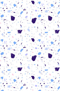 蓝紫色碎花图案背景