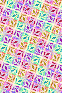 多彩几何图案背景纹理