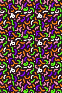 多彩抽象图案纹理背景