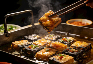 炸臭豆腐
