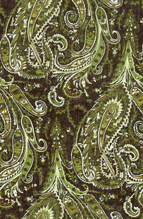 复古佩斯利花纹图案