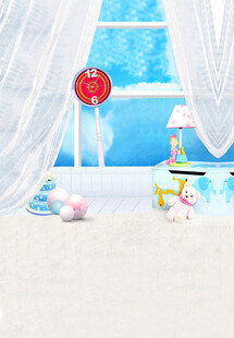 梦幻窗边的童趣小景