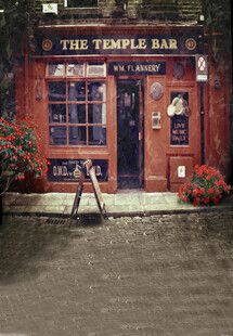 复古风格的酒馆